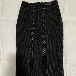 pattern pencil skirt by max studio